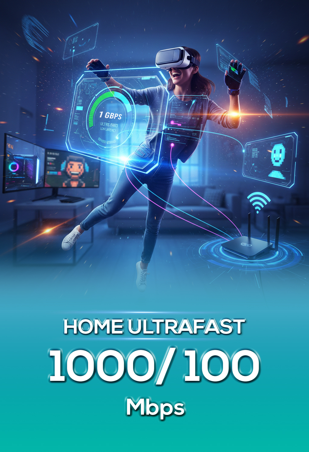 t1xperts home ultrafast 1000/100